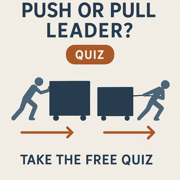 Free Resource | Push or Pull Leader Quiz image